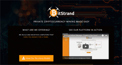 Desktop Screenshot of bitstrand.com